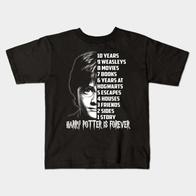 HP Is Forever Kids T-Shirt by TeeWind